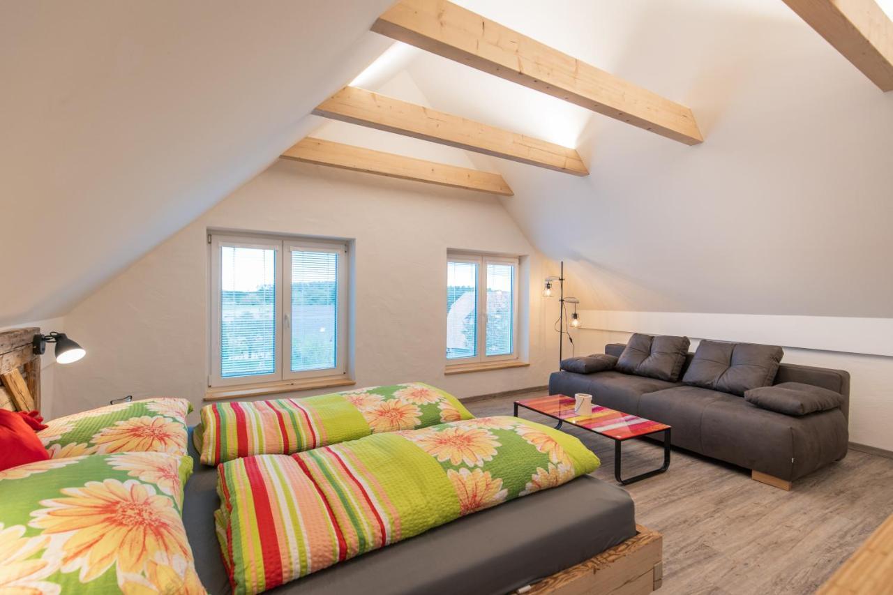 Gasthof Wachmann Ferienwohnung 바이츠 외부 사진